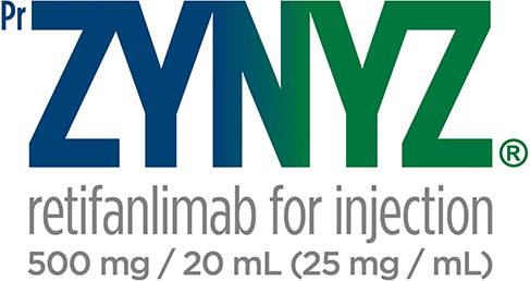 ZYNYZ retifanlimab for injection logo