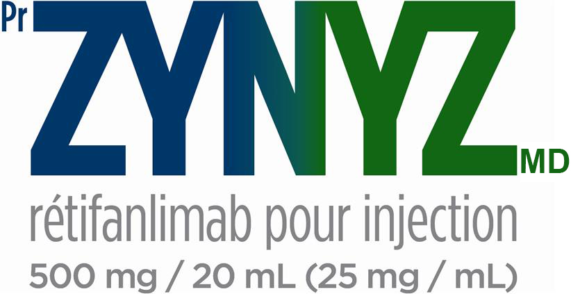 ZYNYZ retifanlimab pour injection logo